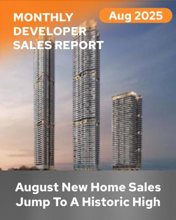 Monthly Developer Sales August 2025